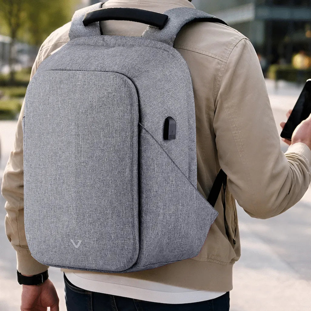 Volkano Trident 15.6 inch Laptop Backpack - Grey