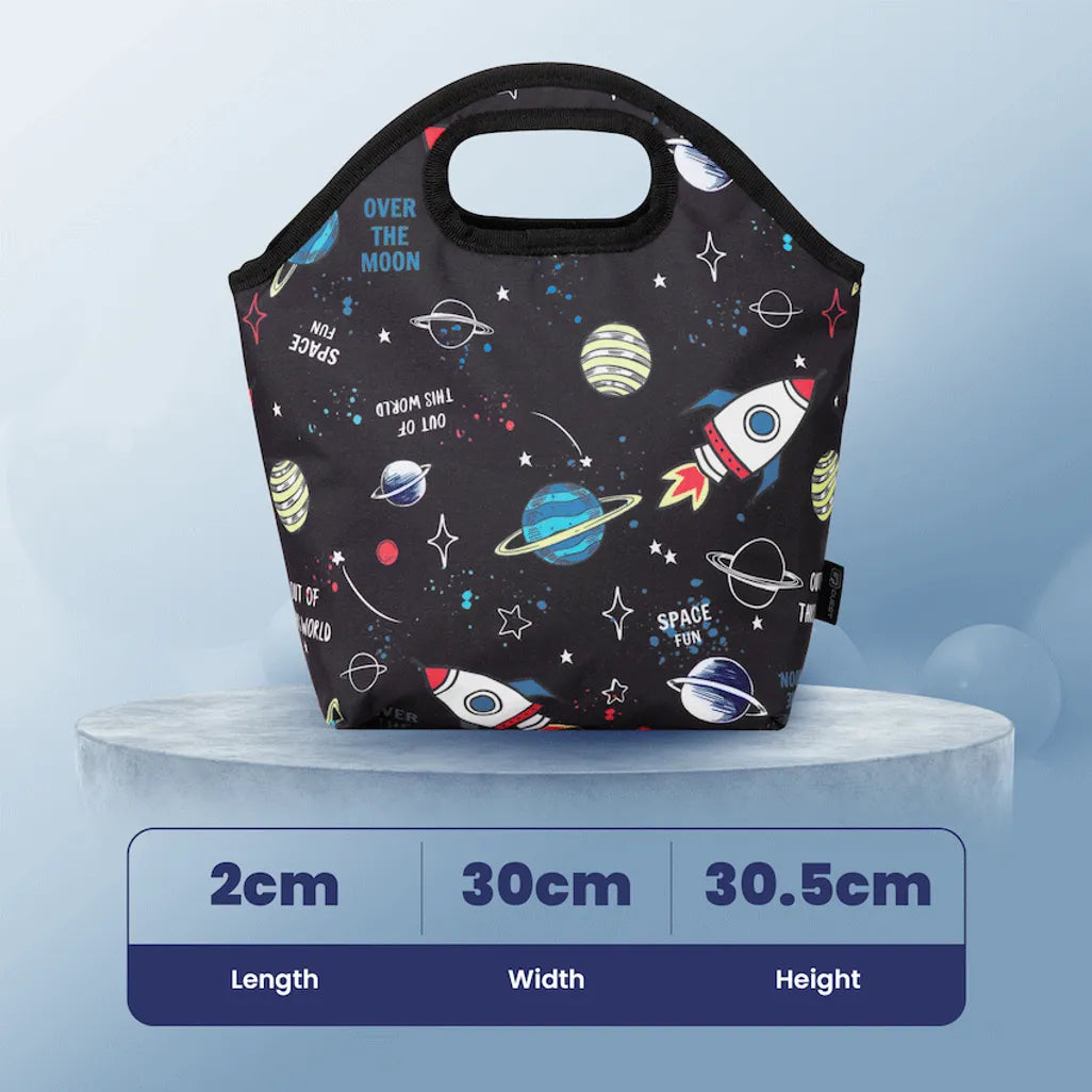 Quest Planets Value Lunch Cooler Black