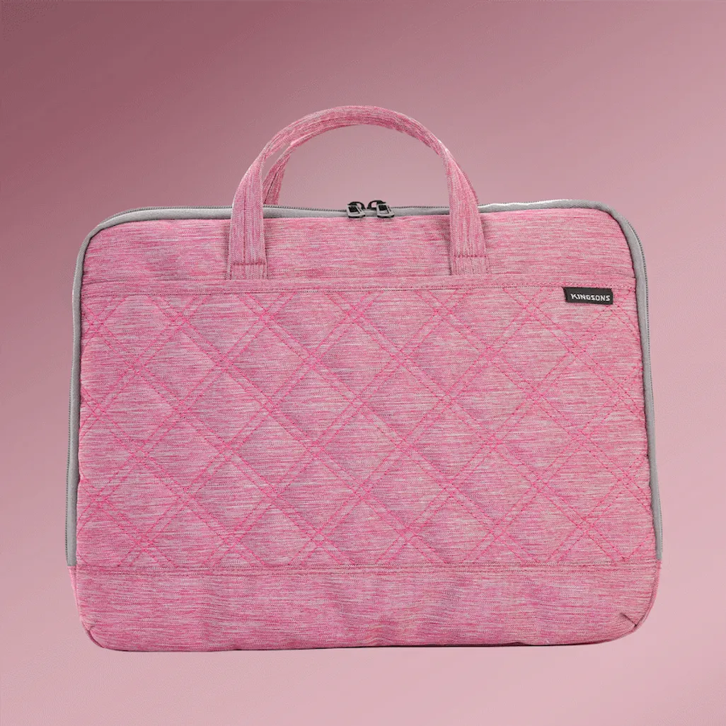 Kingsons 15.6 inch Ladies Bag Trace Series - Pink