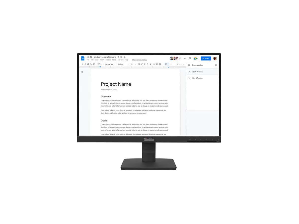 LENOVO S22-4E 21.5INCH MONITOR
