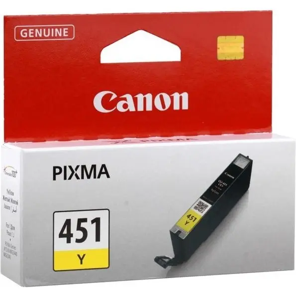 CANON CLI-451 INK CARTRIDGE (YELLOW)