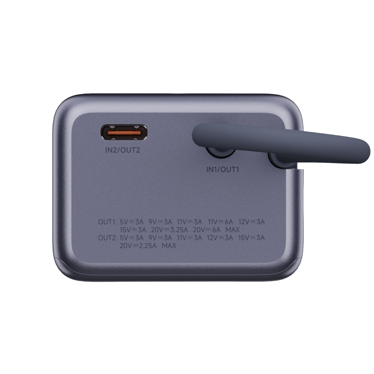 Xiaomi 165W Power Bank 10000mAh (Integrated Cable)-Silver