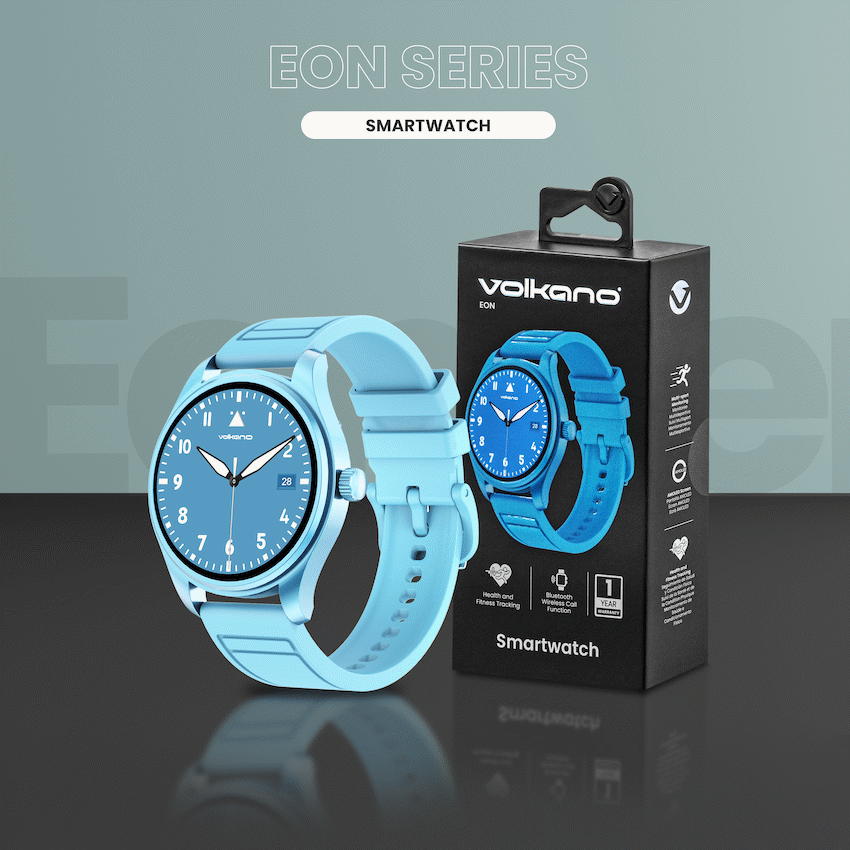 Volkano Eon - Smartwatch - Light Blue