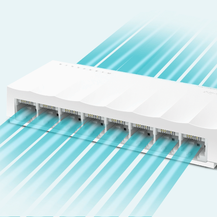 TP-Link LS1008 8-Port 10/100Mbps Desktop Switch