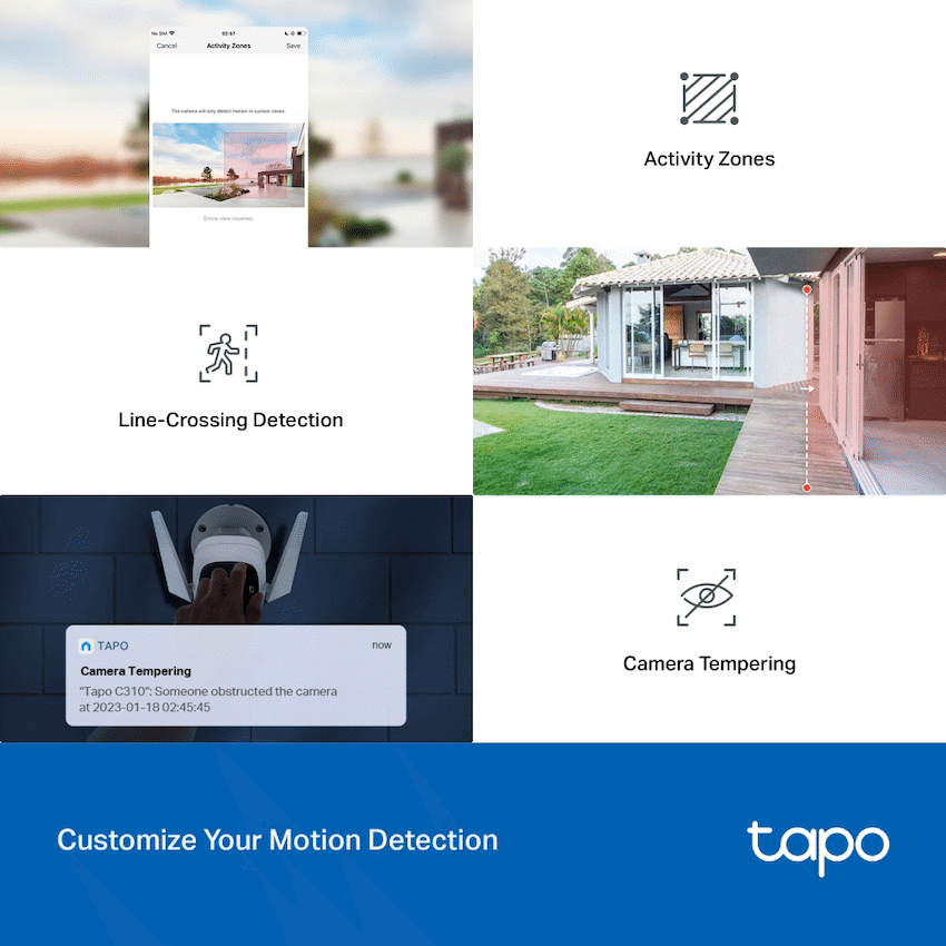 TP-Link TAPO C310P2 3MP Outdoor IP Camera
