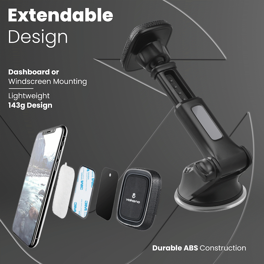 Volkano Hold Series Magnetic Extendable Phone Holder