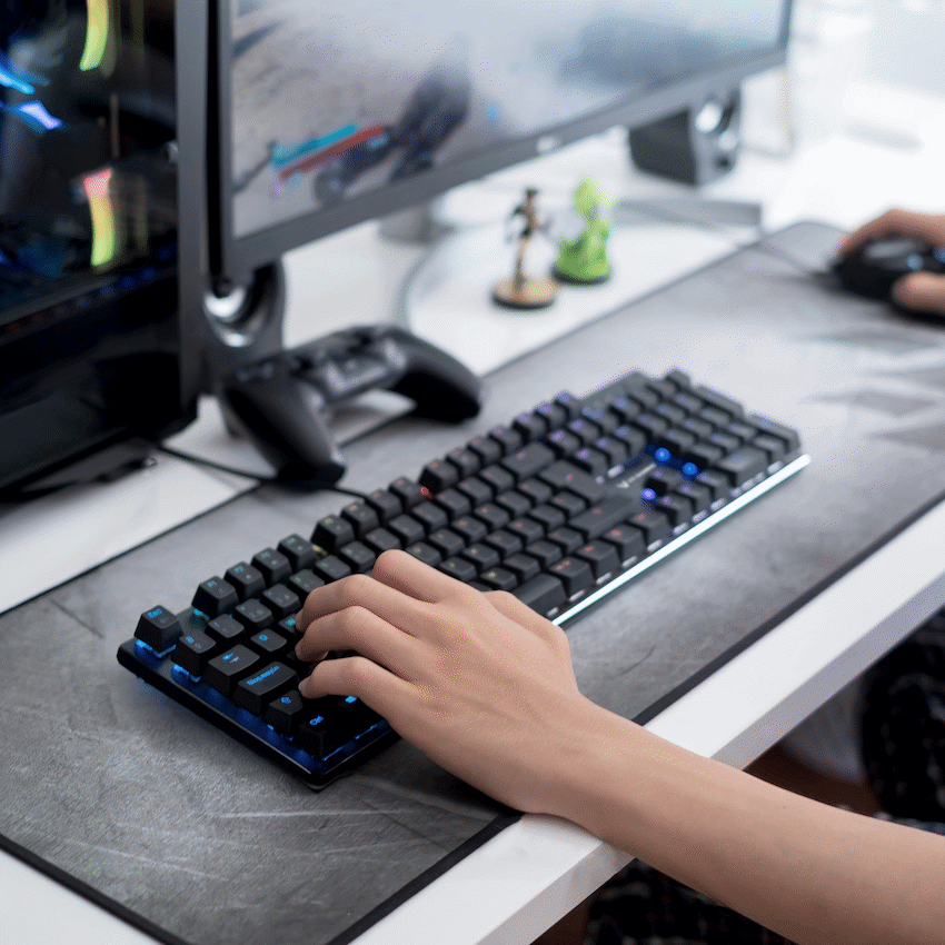 VX Demeter Series Mechanical Keyboard with Full RGB Lighting