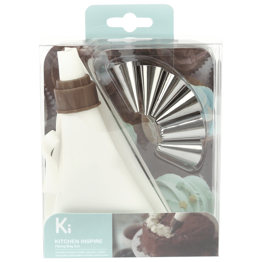 Kitchen Inspire Piping Bag Set ( Order in Qty of 6)