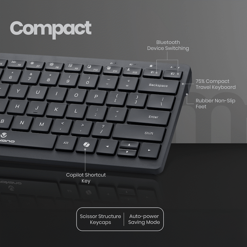 Volkano Galena Series Bluetooth Keyboard