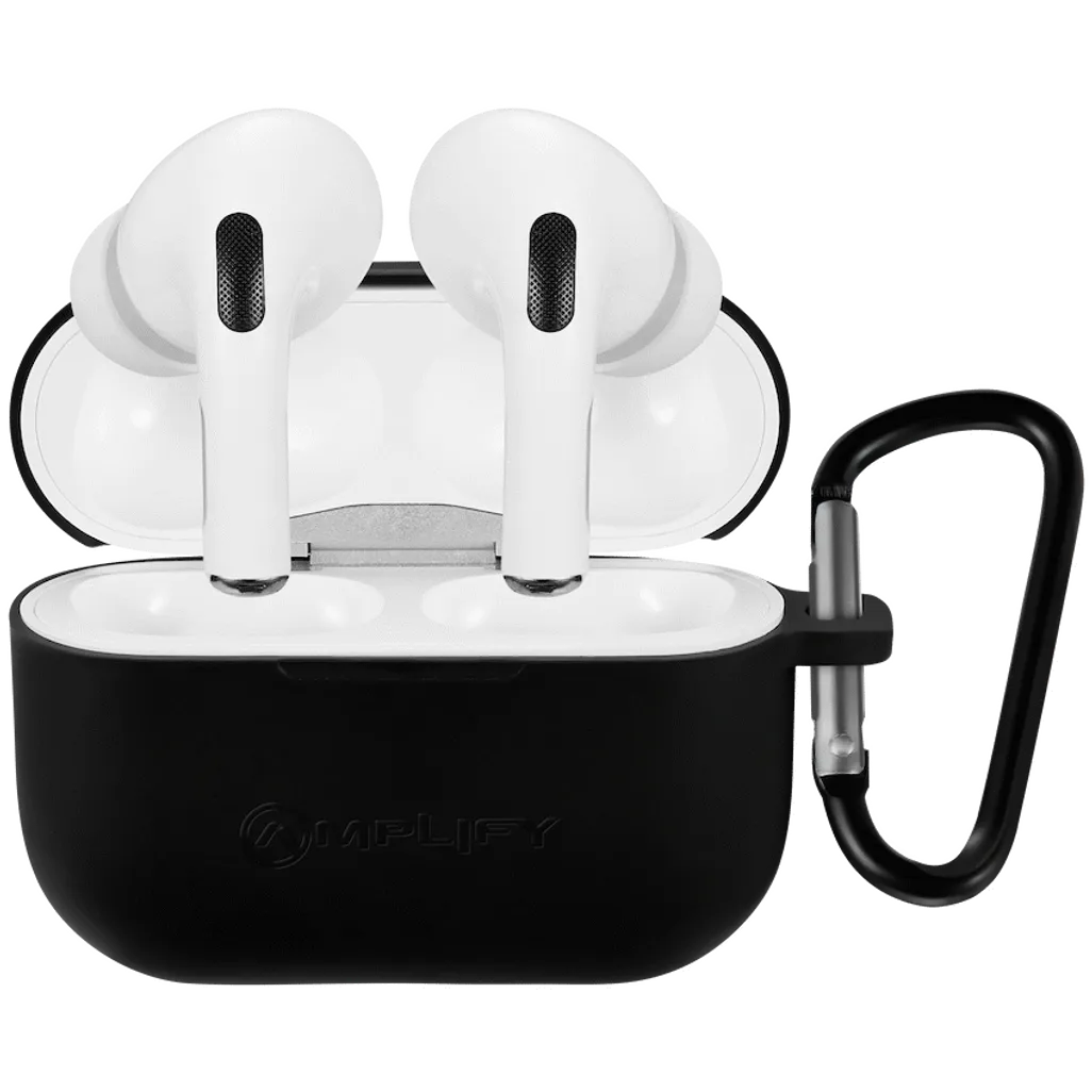 Amplify Note X Series TWS Earphones - White Case + Black Cover