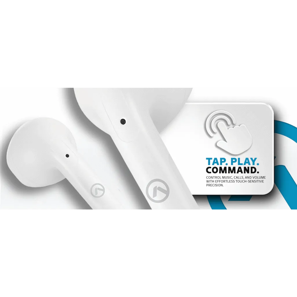 Amplify Note 3.0 Series TWS Earphones - White