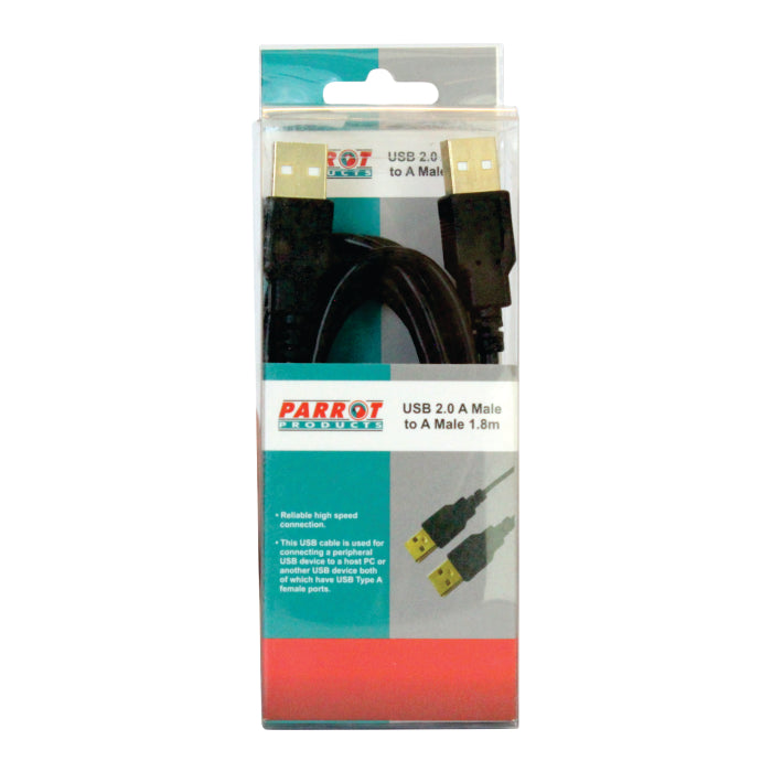 USB 2.0 (A Male to A Male) Cable (1.8 Meters)