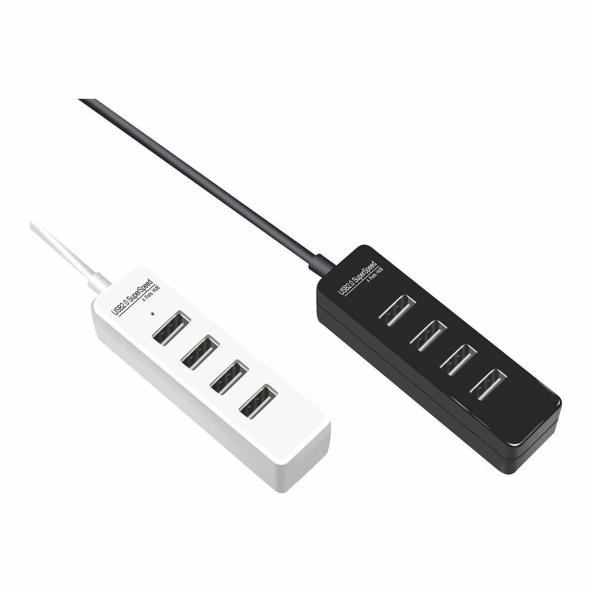 4 Port USB 2.0 Hub