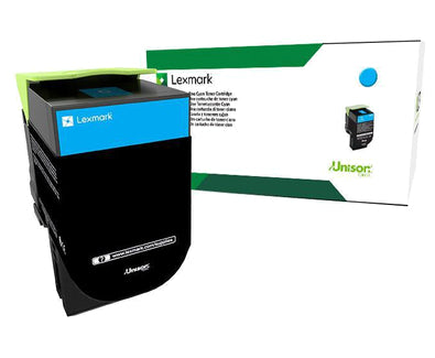 LEXMARK CS/CX 317 417 517 CYAN RETURN PROGRAM TONER CARTRIDGE