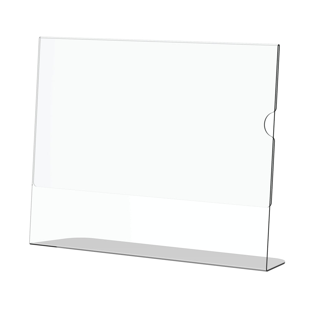 Acrylic Menu Holder - Single Sided - A4 Landscape - Box 5