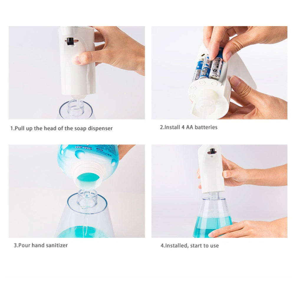 Janitorial Auto Desktop Gel/Soap Dispenser 500ml