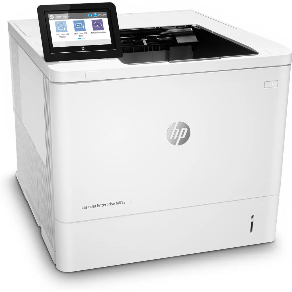 HP LaserJet Enterprise M612dn Mono A4 Duplex Laser Printer - iDesign Communications