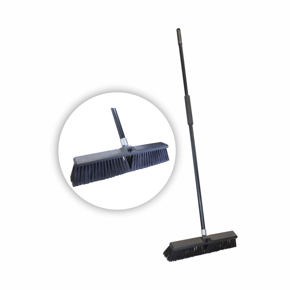 Janitorial Yard Broom Hard Bristle 450mm