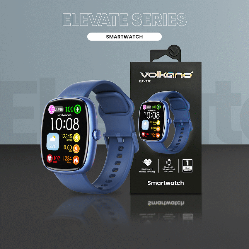 Volkano Elevate - Smartwatch - Blue