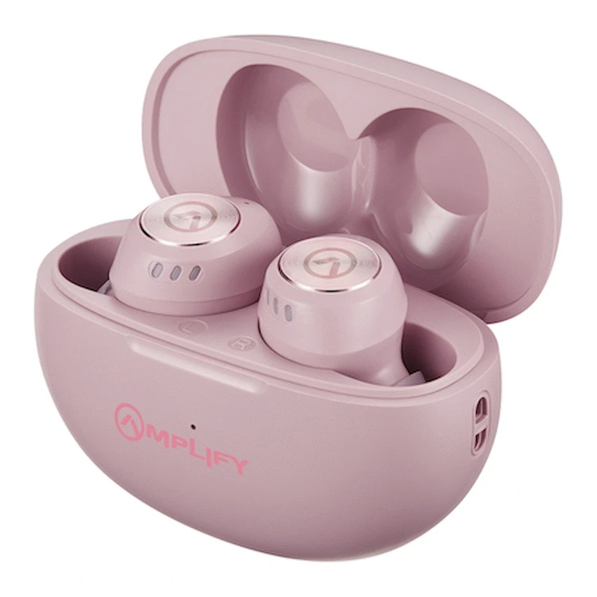 Amplify Zodiac Series TWS Earphones with Charging Case - Pink