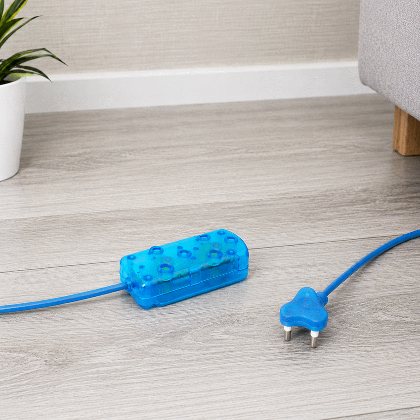Ellies Side by Side Light Duty Extension Lead-3M - BL
