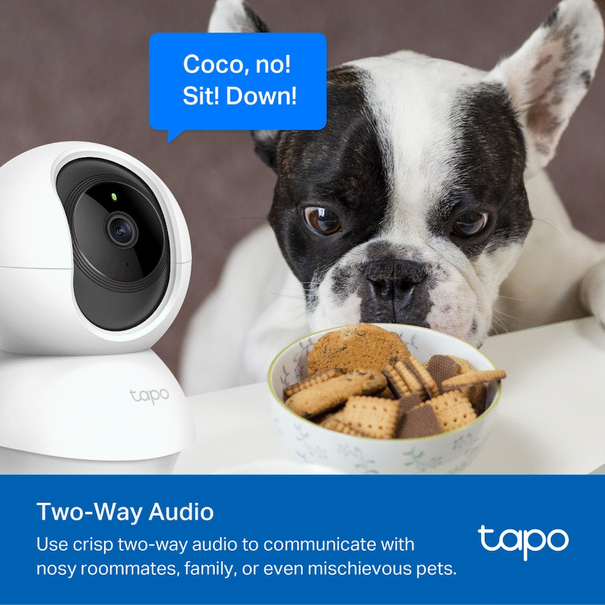 TP-Link Tapo C200P2 Pan/Tilt Home Security Wi-Fi Camera