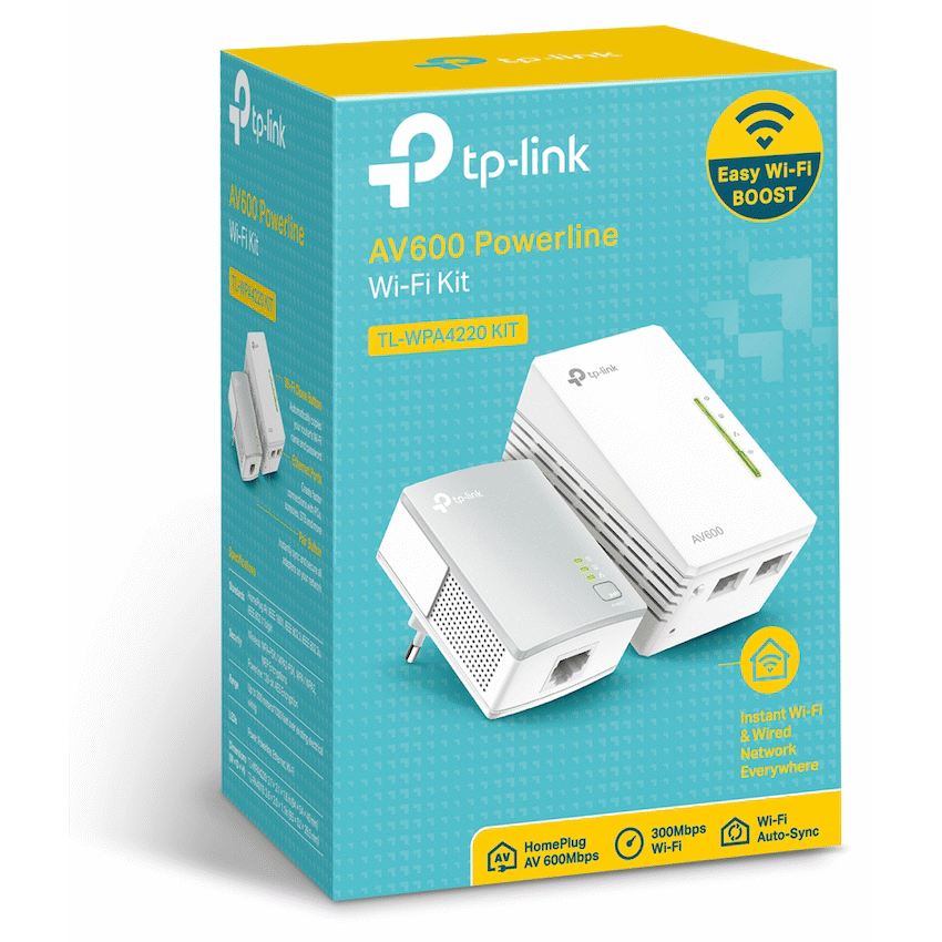 TP-Link AV600 300Mbps Wireless AV600 Powerline Extender Kit