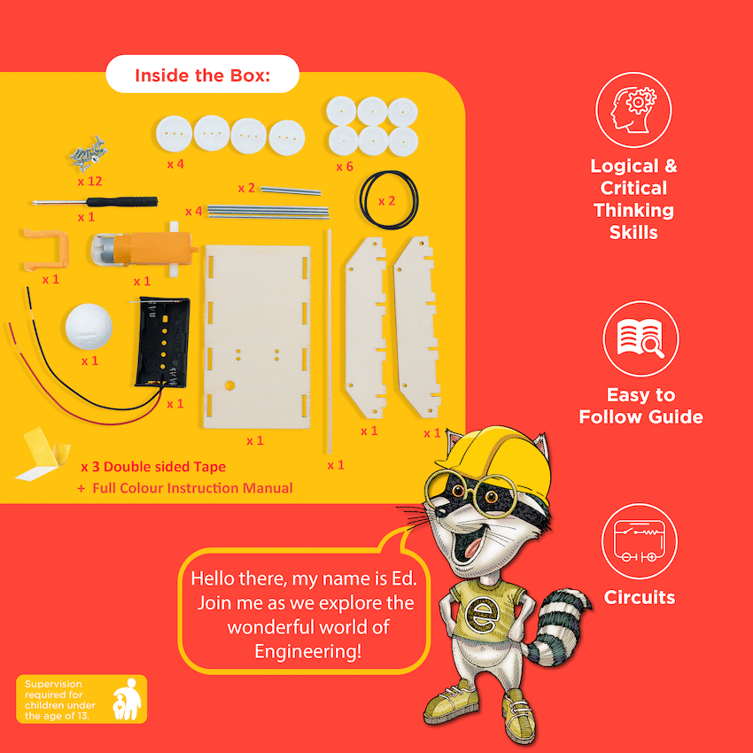 EduMatic - Build a Tank with This Easy to Use Tank Kit