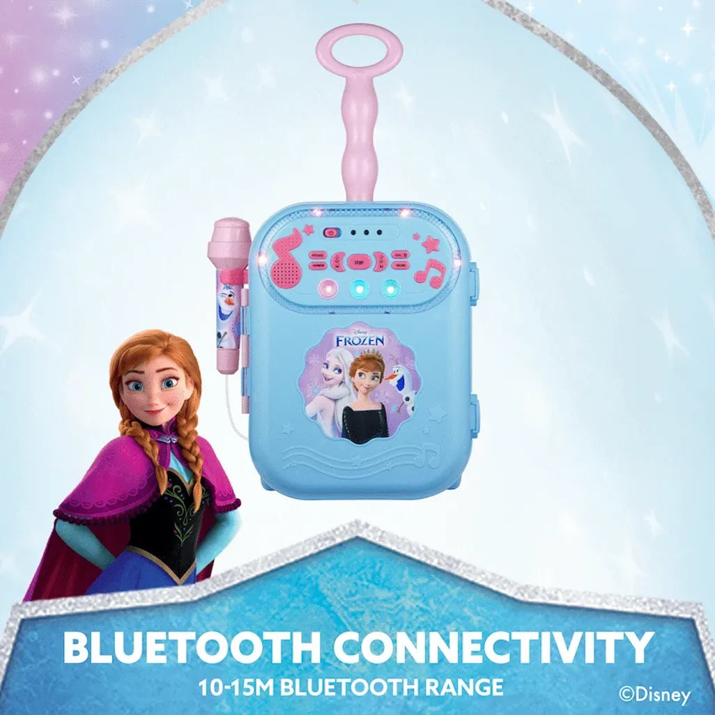 Disney Frozen Bluetooth Wheely Karaoke Machine