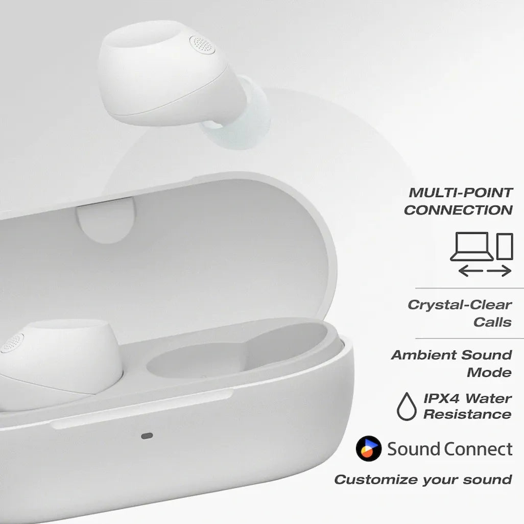 Sony WF-C710N (White) True Wireless Earbuds