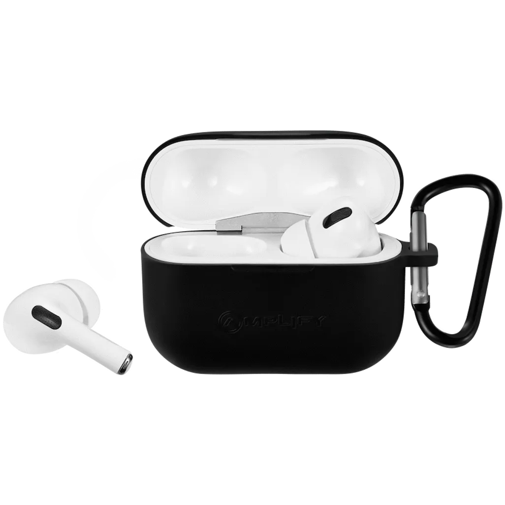 Amplify Note X Series TWS Earphones - White Case + Black Cover