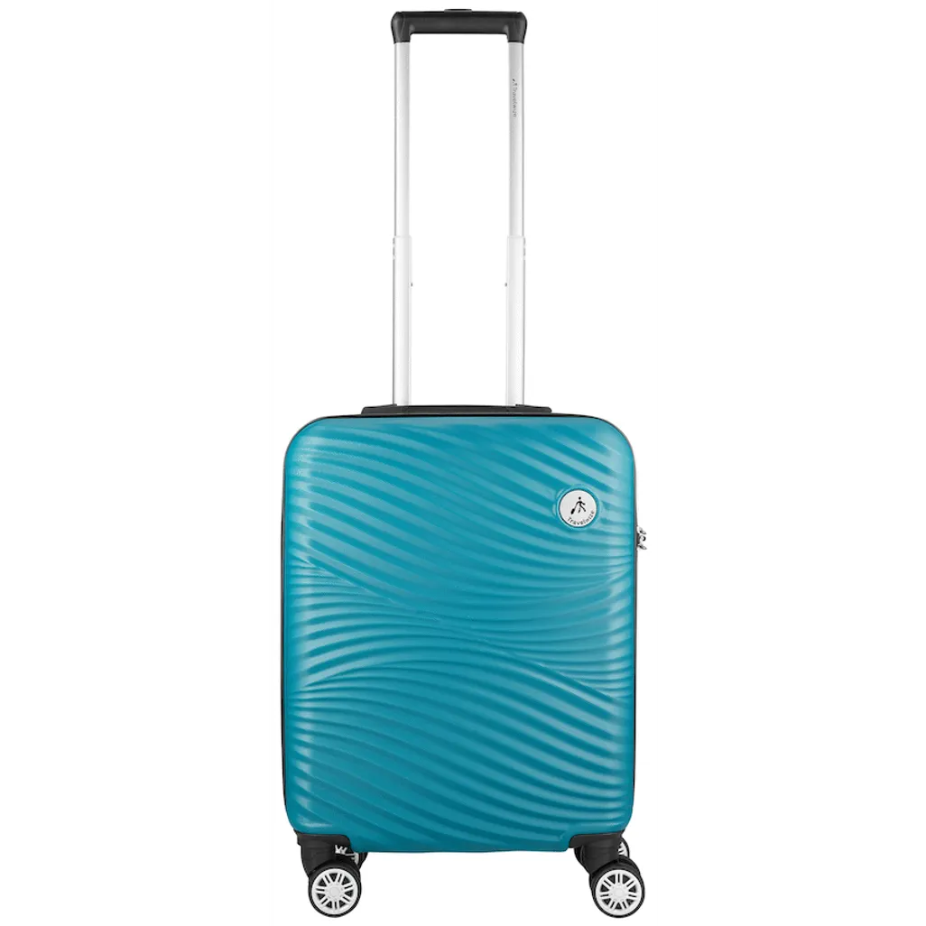 Travelwize Maui ABS 4-Wheel Spinner 55cm Luggage - Ocean