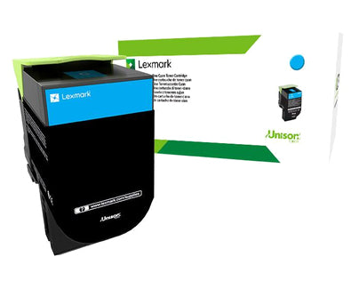 LEXMARK 808SCE CYAN TONER CARTRIDGE