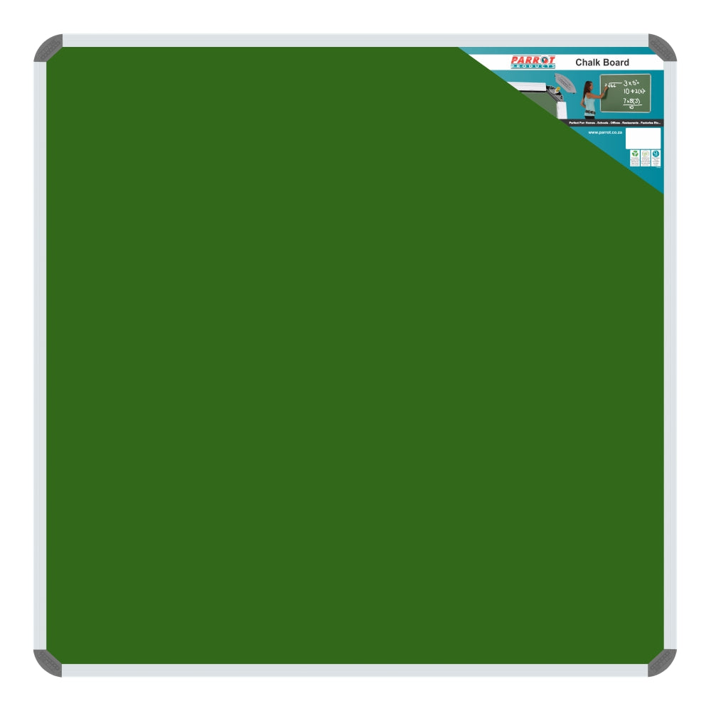 Chalk Board Non-Magnetic (Aluminium Frame - 1000*1000mm)