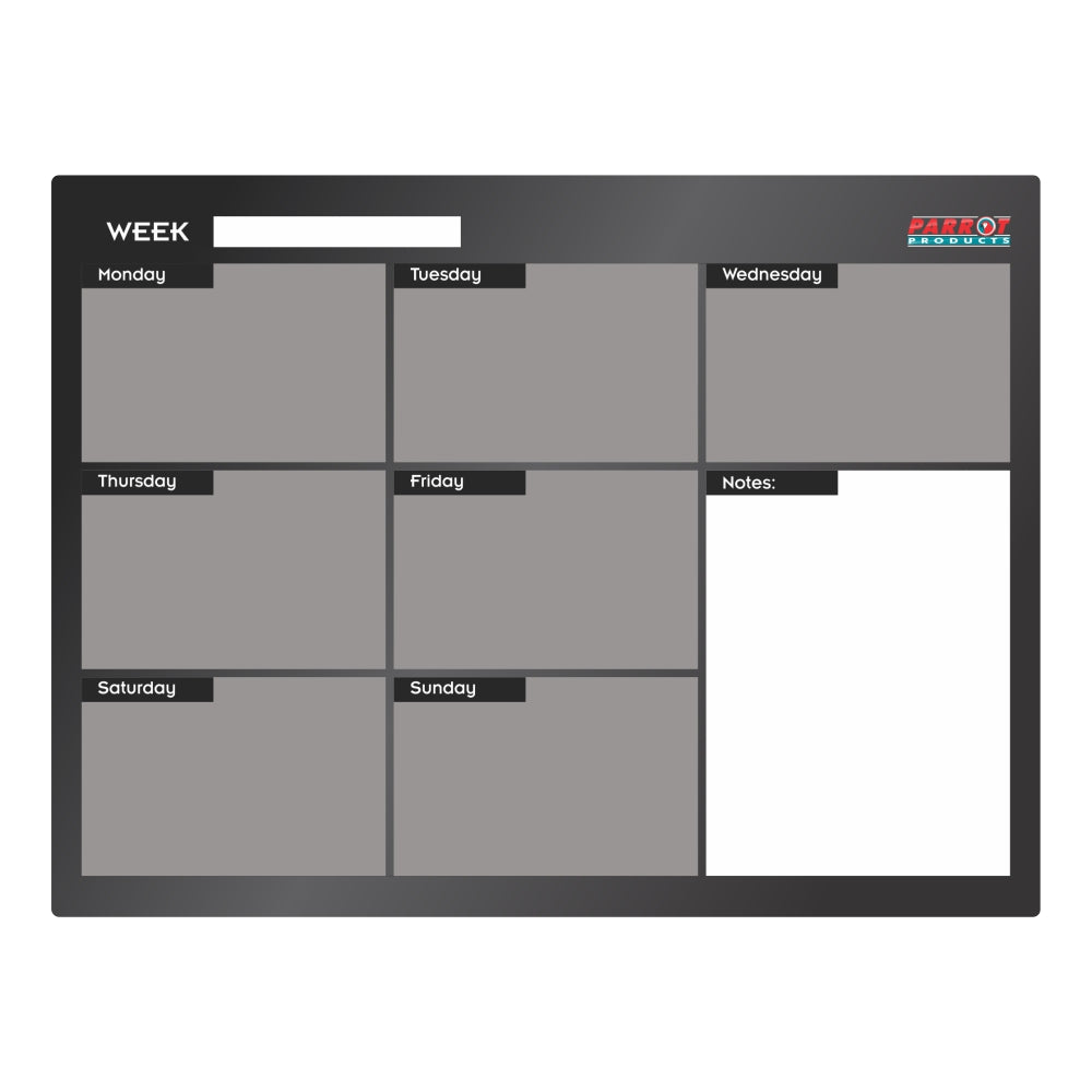 Parrot Products Cast Acrylic Weekly Planner (Cast Acrylic - 600 x 450mm)
