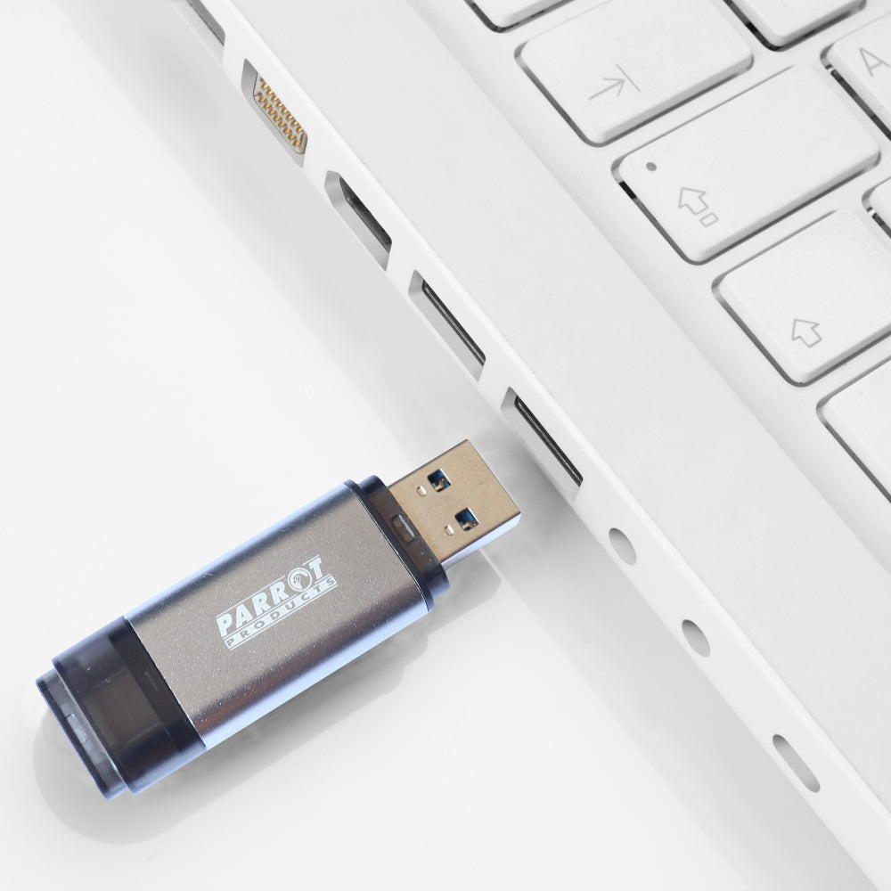 External Storage USB 3 Type A + USB C 64GB Flash Drive