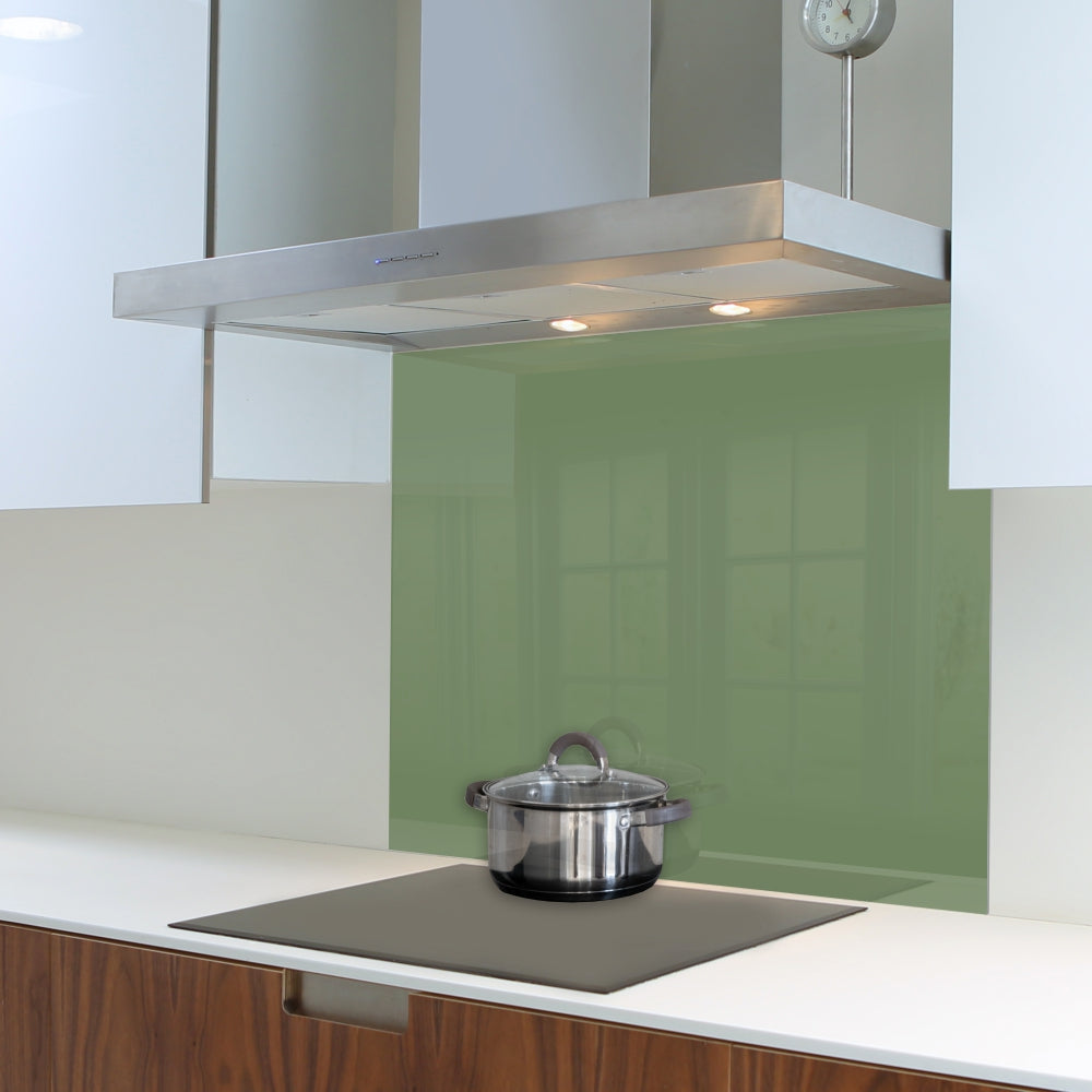 Reseda Green Hob Splashback (898 X 700 X 6mm)