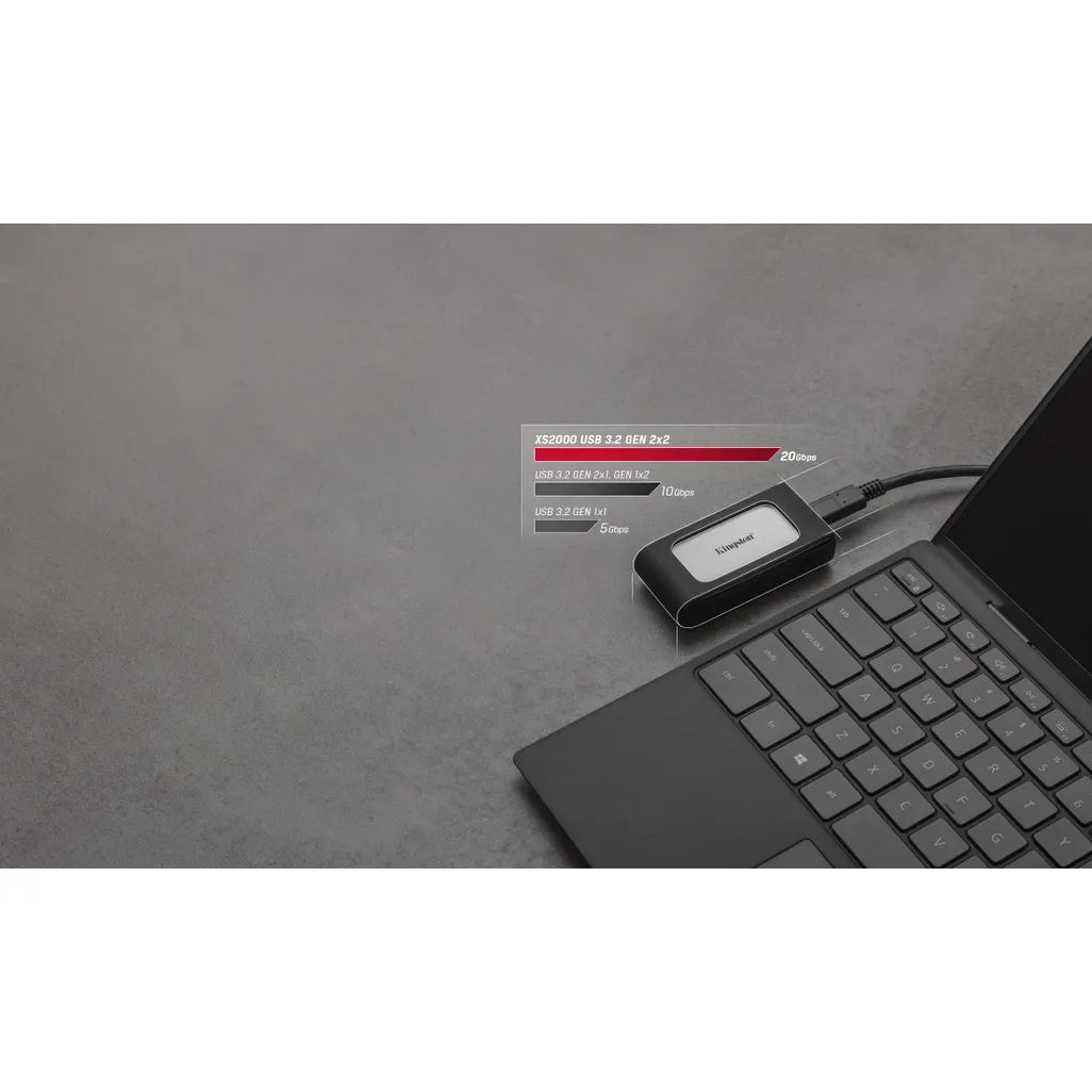 Kingston XS2000 1TB Portable External SSD - iDesign Communications