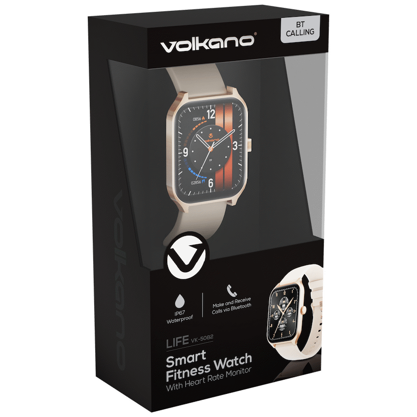 Volkano Life Series Smart Watches - Gold