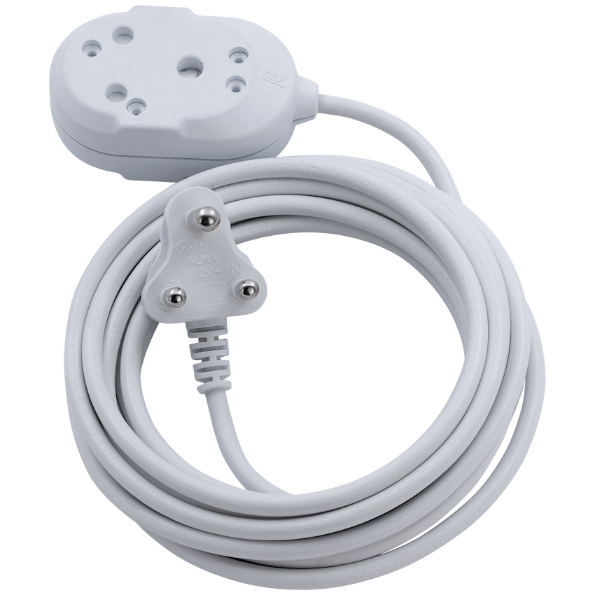 Ellies Back-to-Back Light-Duty Extension Lead - 3m