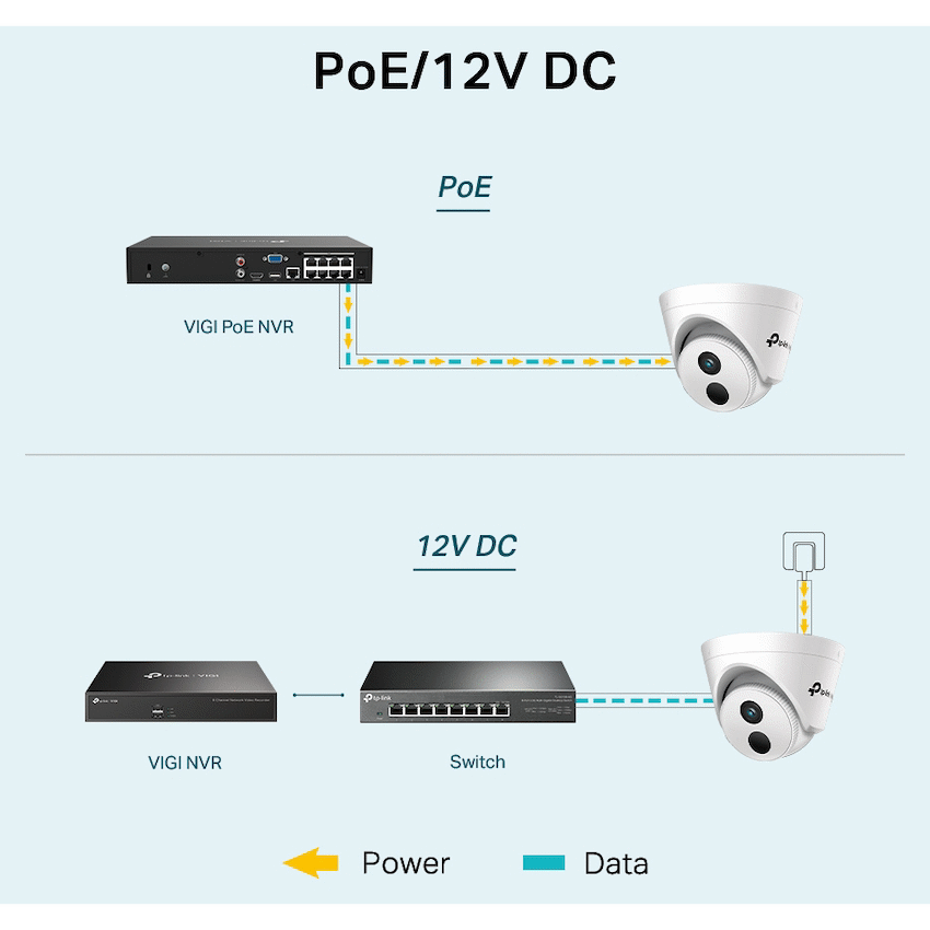 TP-Link Vigi C440I 4MP 4mm Turret Network Camera
