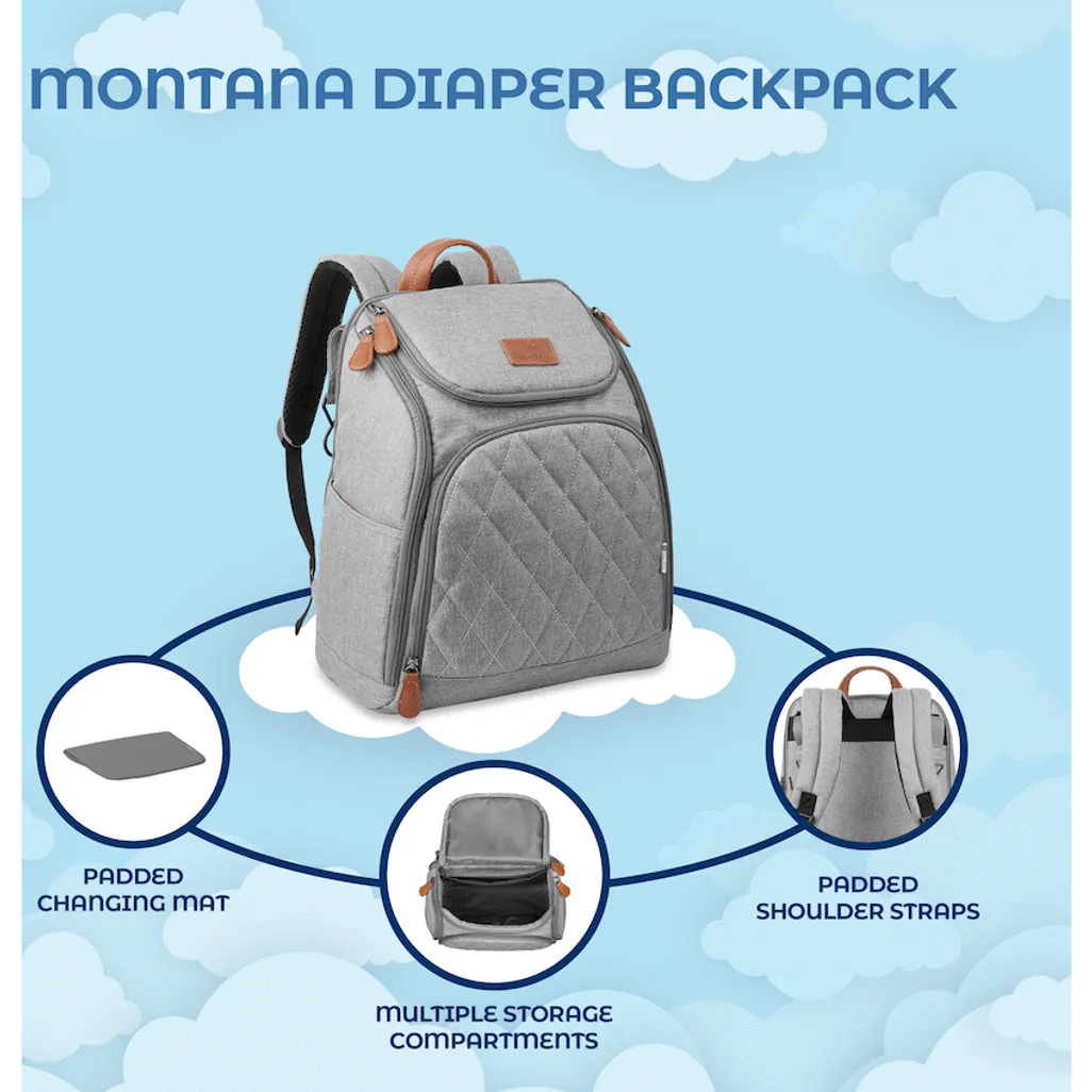 Totes Babe Montana Diaper Backpack