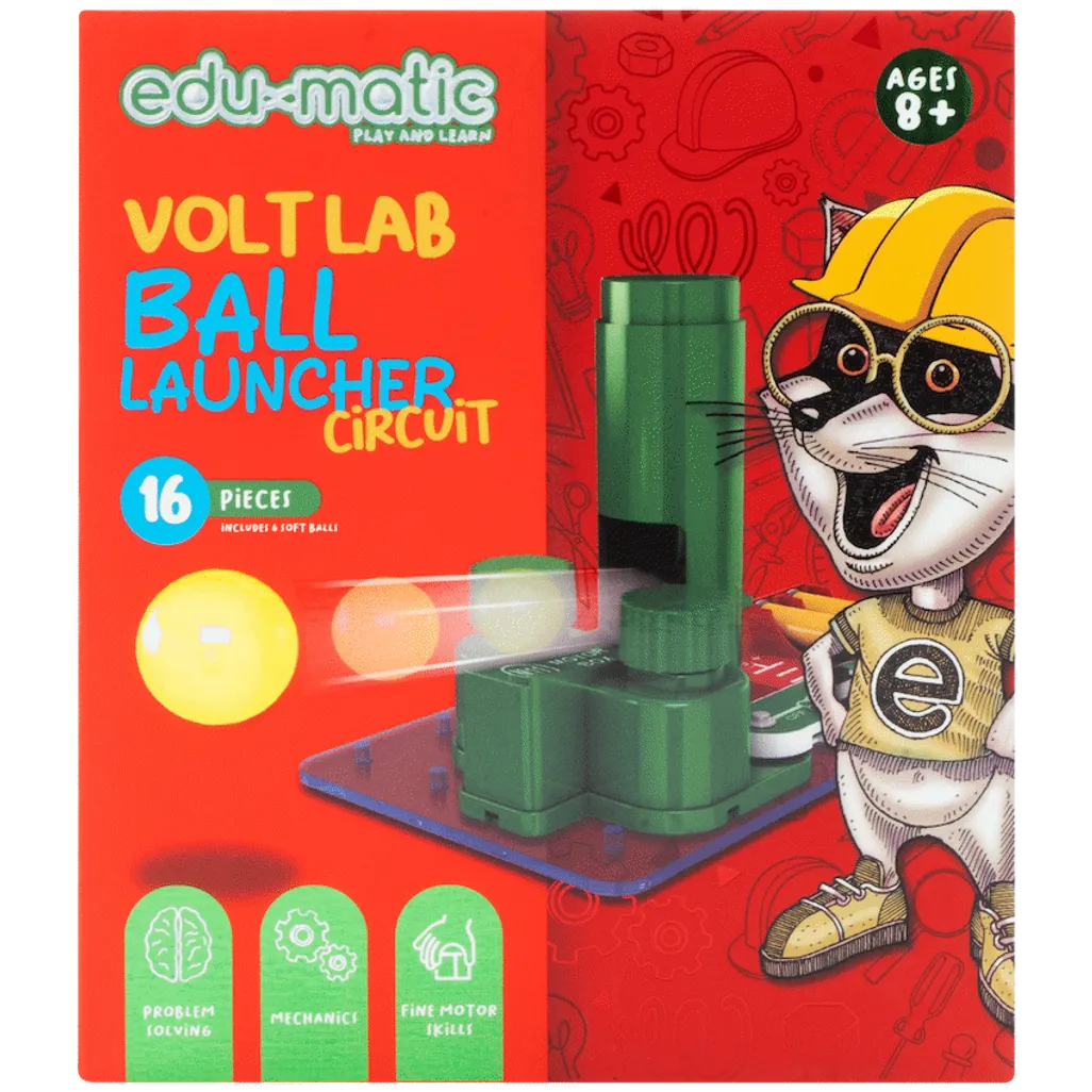 Edu-matic Volt Lab Ball Launcher Circuit