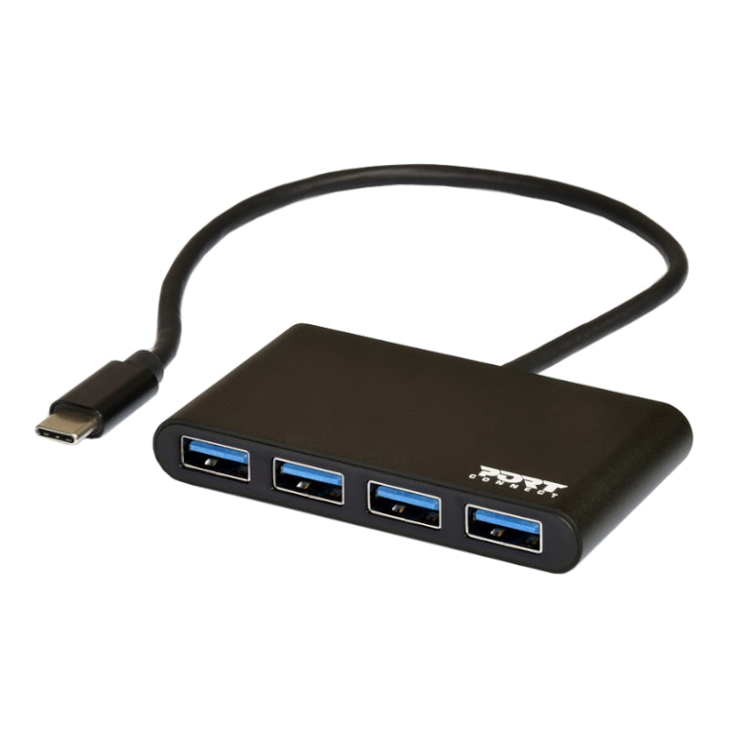 Port USB-C 4-port Hub