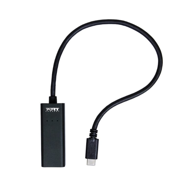Port USB-C to RJ45 Port Adapter