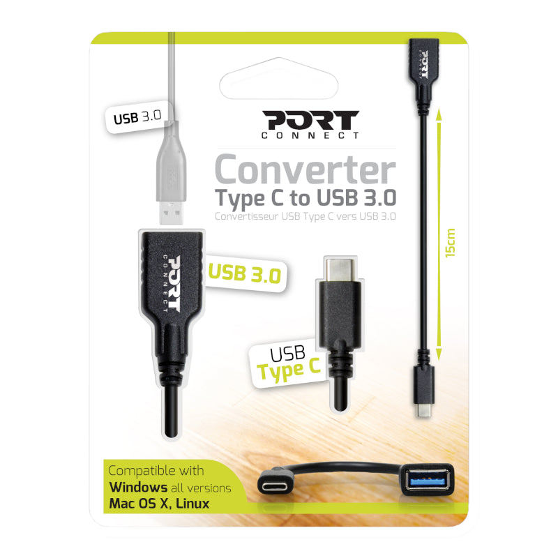 Port USB-C to USB3.0 Port Adapter