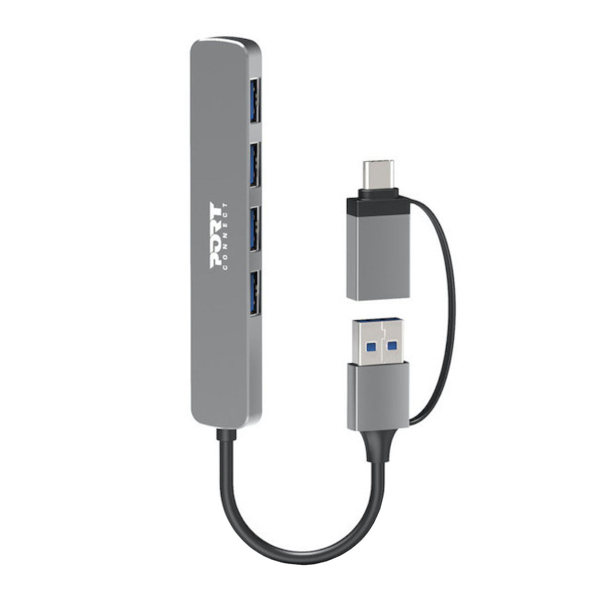 Port USB3.0 Slim 4-port Hub