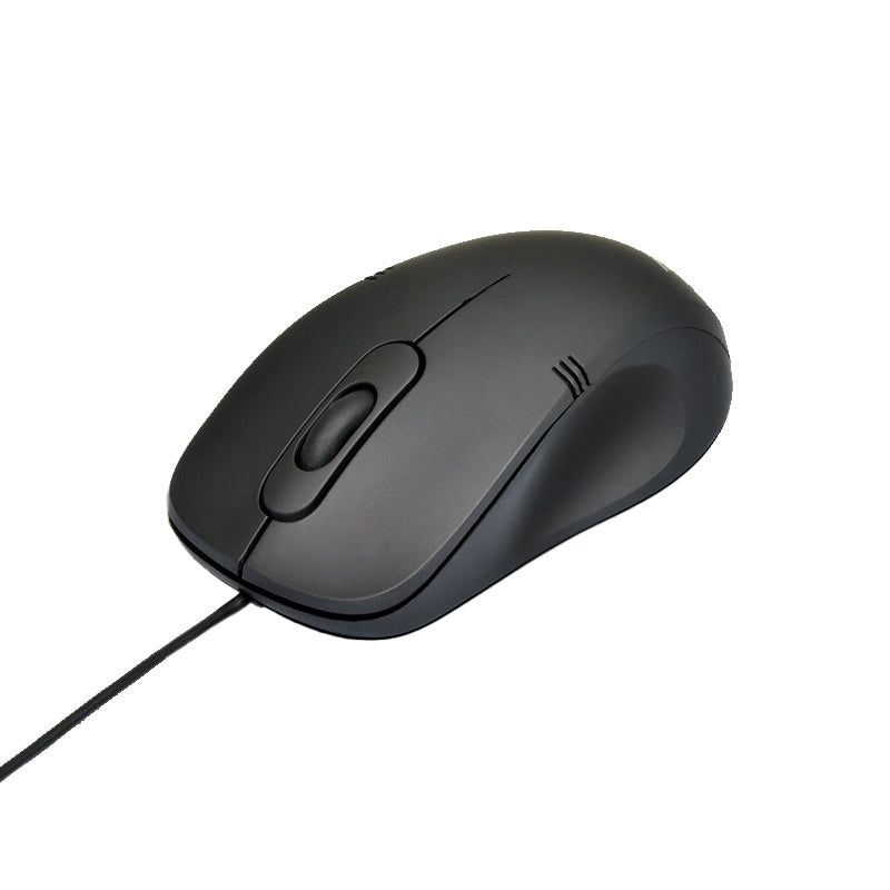 Port Professional Wired Black Mouse