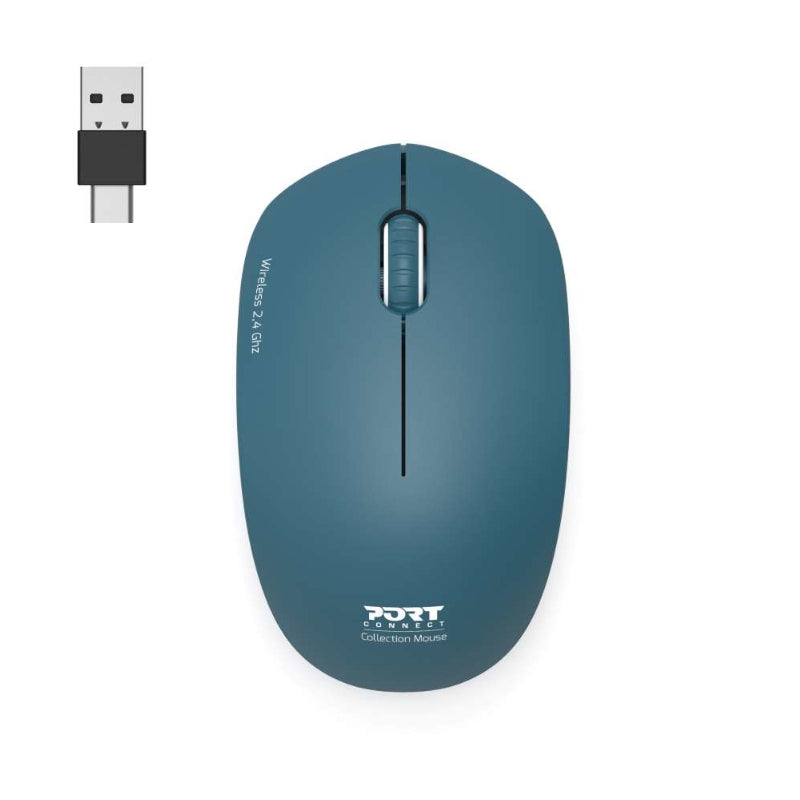 Port 2.4GHz Collection II Sapphire Wireless Mouse