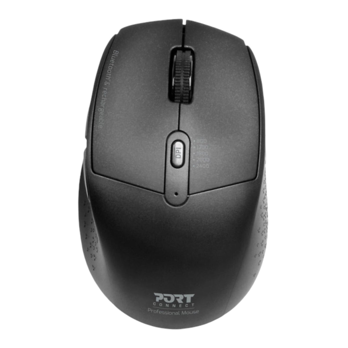 Port Office Pro Wireless Black Mouse